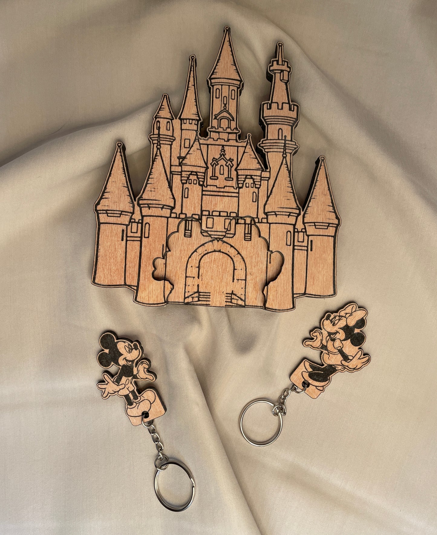 Chaveiro Mickey e Minnie