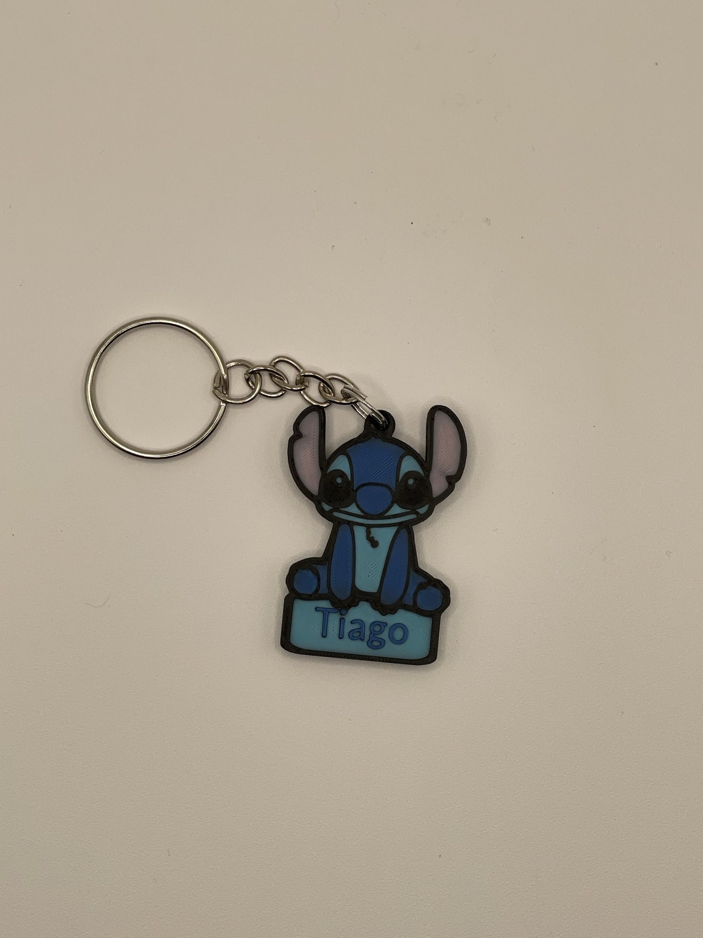 Porta-chaves Stitch com nome