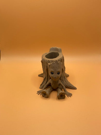 Organizador em formato Groot