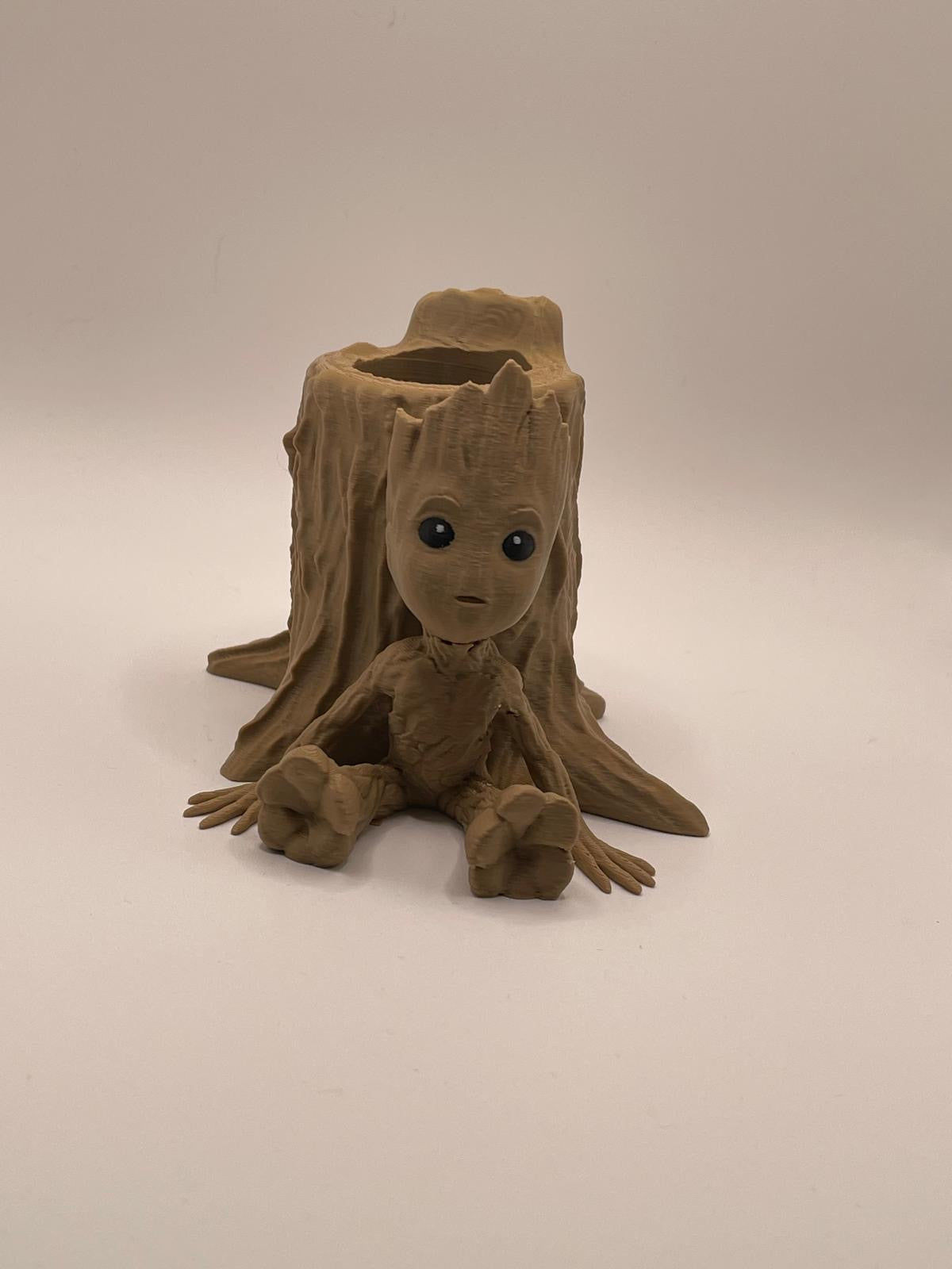 Organizador em formato Groot