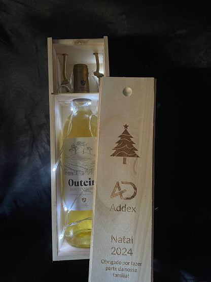 Caixa para garrafa de vinho