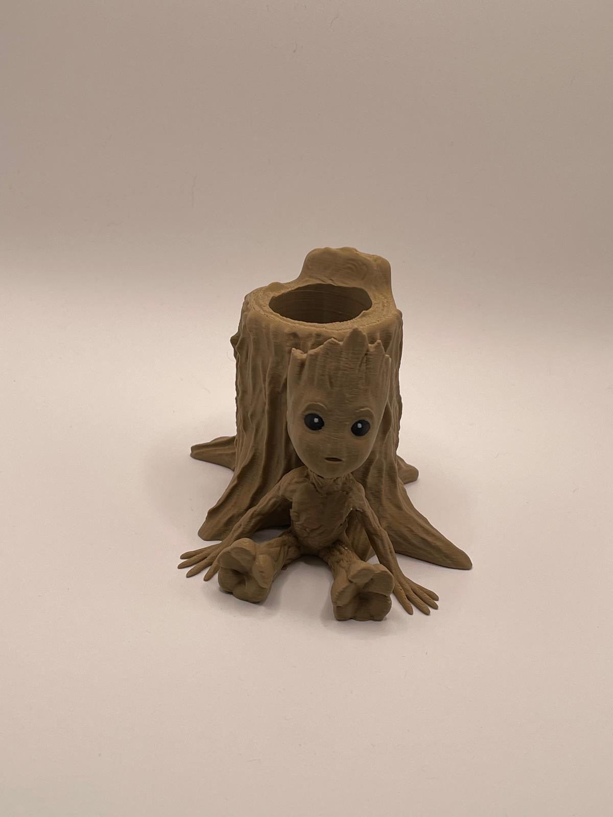 Organizador em formato Groot