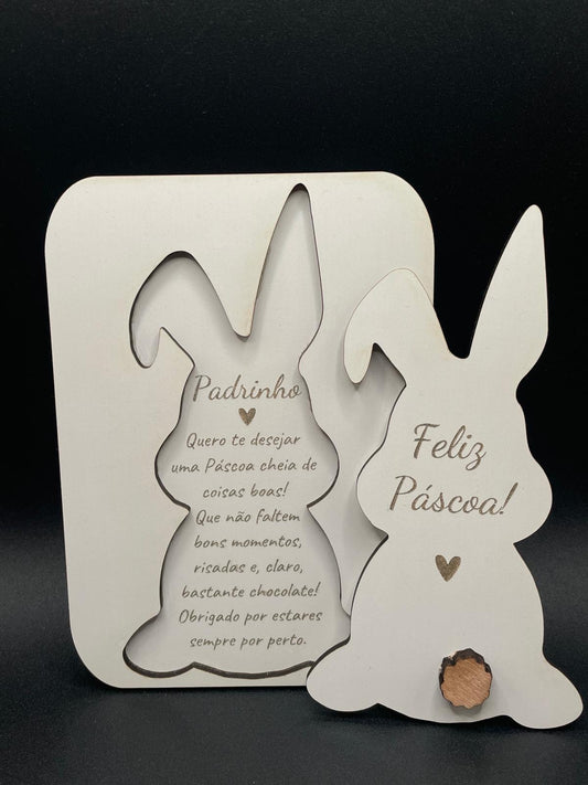 Lembrança de Páscoa para Madrinha/ Padrinho