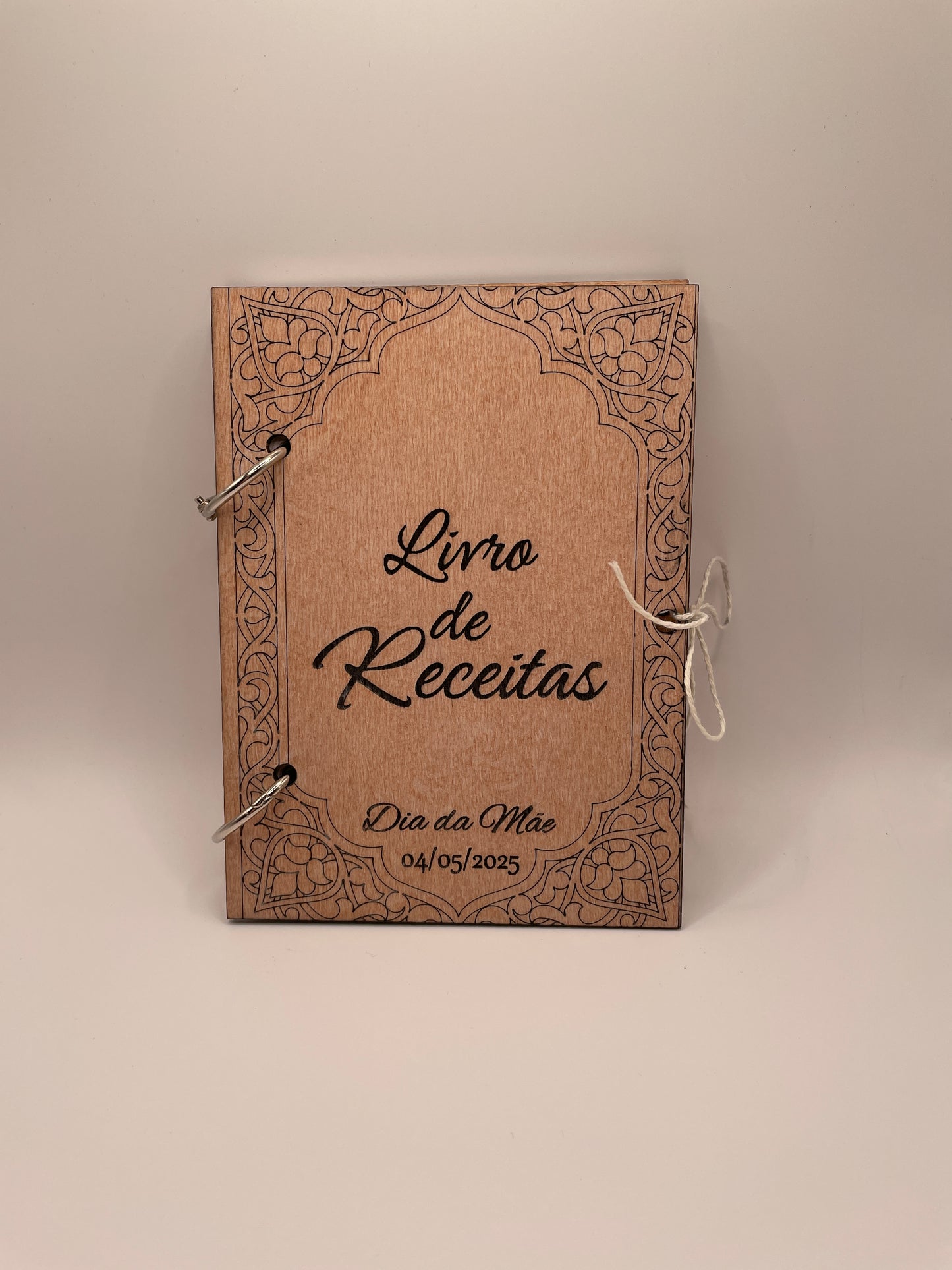 Livro de receitas dia da mãe