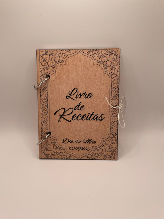 Livro de receitas dia da mãe