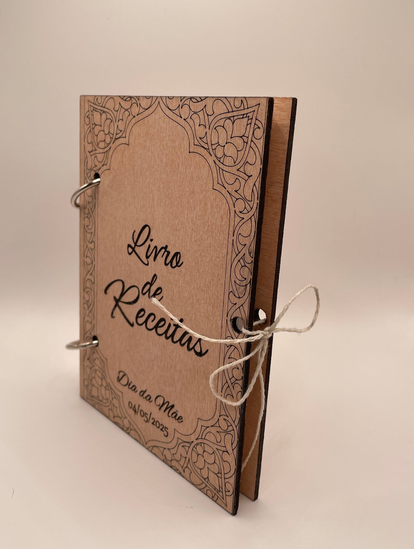 Livro de receitas dia da mãe