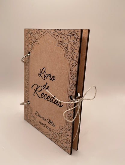 Livro de receitas dia da mãe