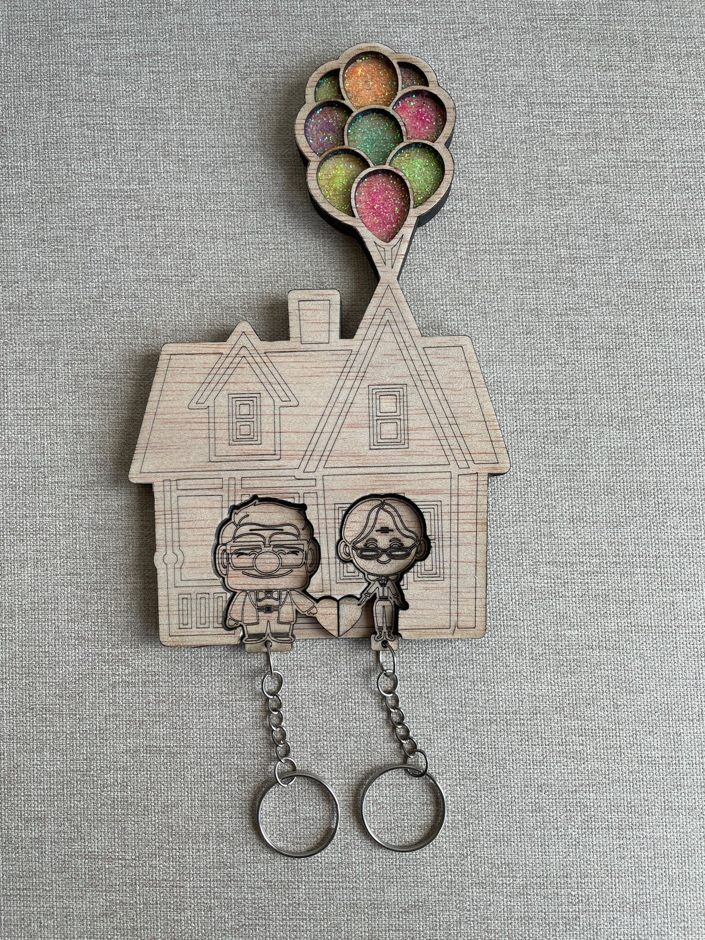 Up-highly keychain