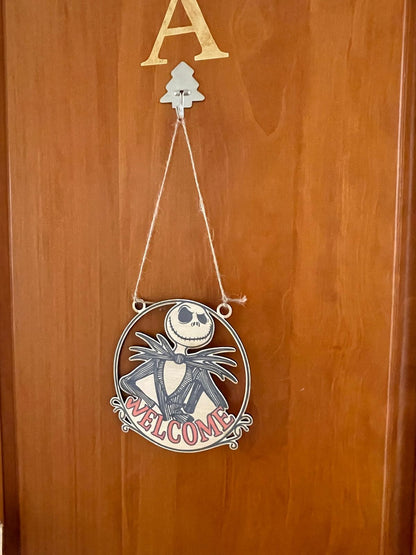 Halloween Welcome Sign for Door