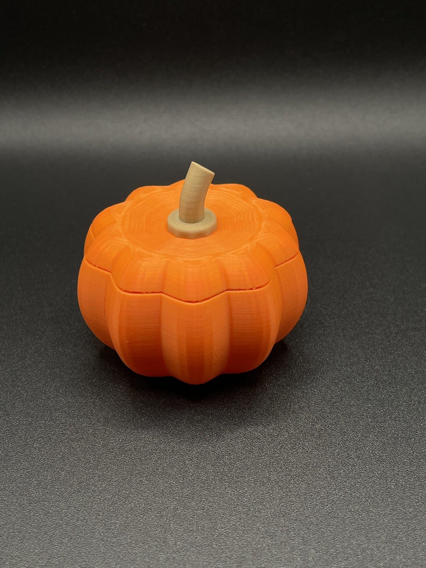 Pumpkin Shaped Storage Jar