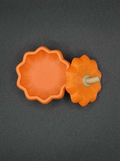 Pumpkin Shaped Storage Jar